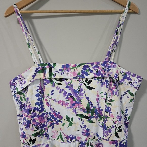 Maggy London Julia Berolzheimer Floral Print Women's Dress With Pockets No Tag - Picture 5 of 13